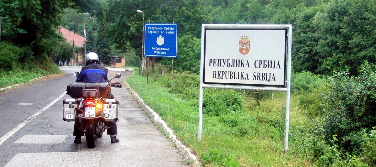 serbische Grenze
