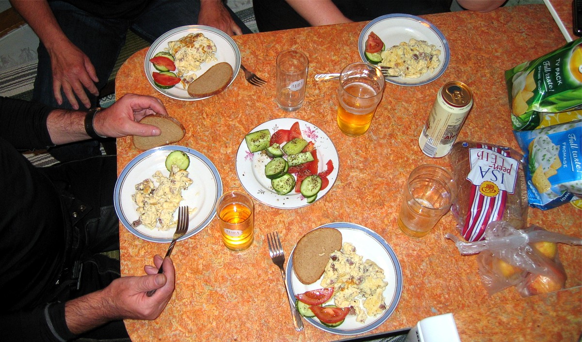 Abendessen in Tartu