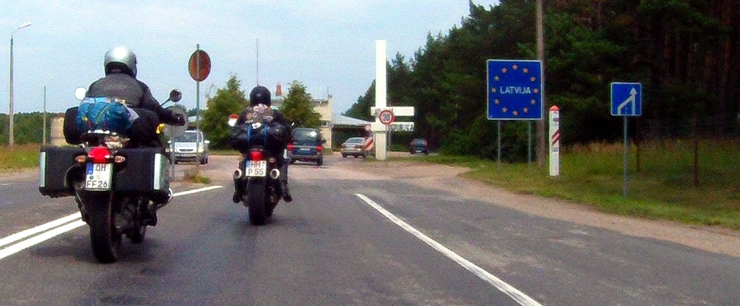Grenze zu Lettland
