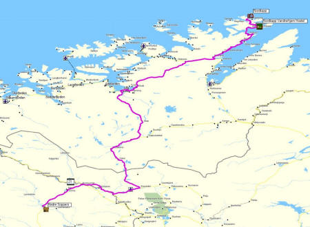 Nordkap Route Tag 5